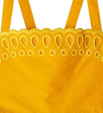 Stella McCartney Kids Kjole - Gul m. Hulm?nster