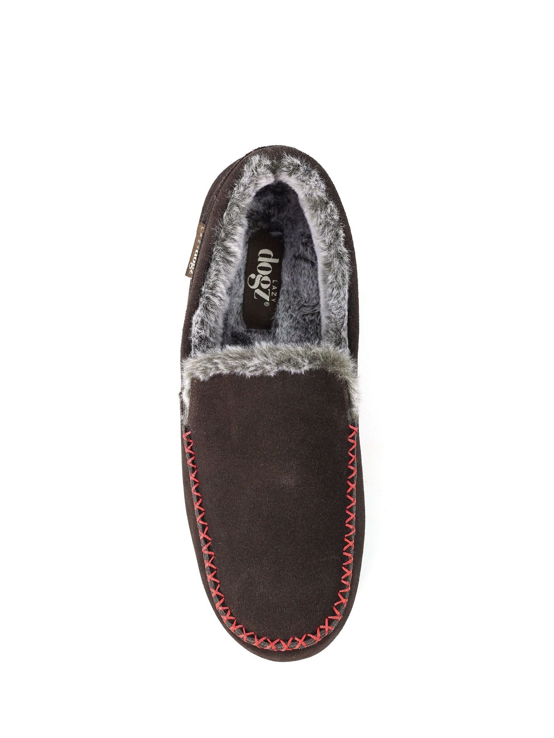 Lazy Dogz Lazy Dogz Henry Mocassin Brown Slippers