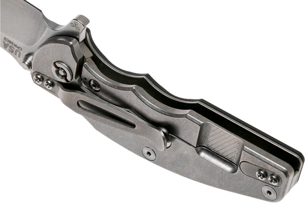 Rick Hinderer Jurassic Slicer Black G10 CPM 20CV zakmes