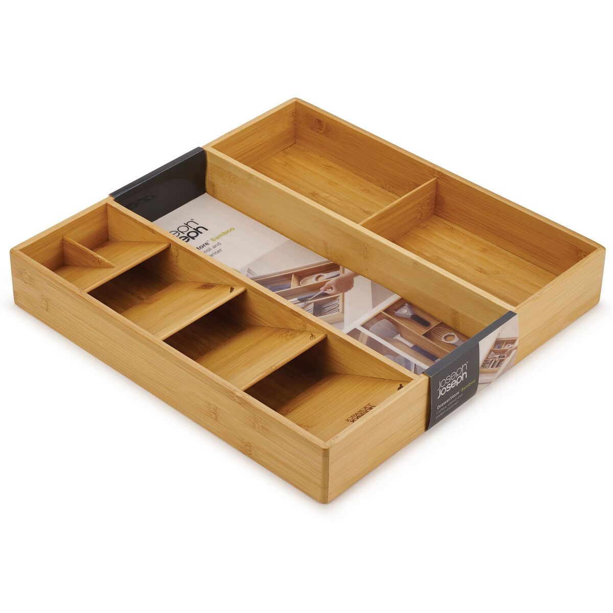 DrawerStore bestikkboks 40 x 39 cm, bambus