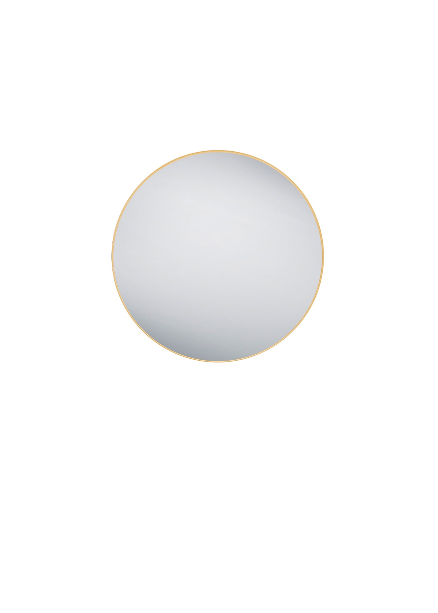 Spiegel Britney Ø 80 cm Metall goldfarbig