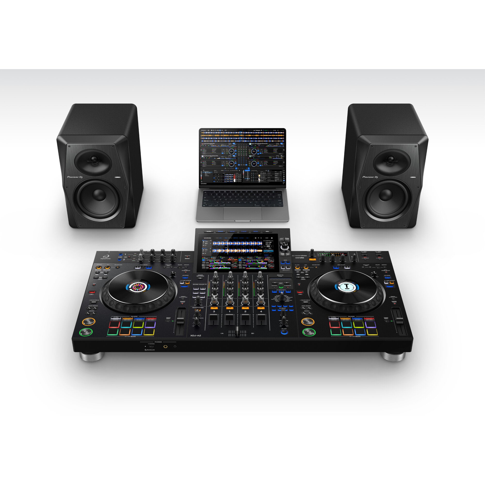 AlphaTheta XDJ-AZ met Flightcase