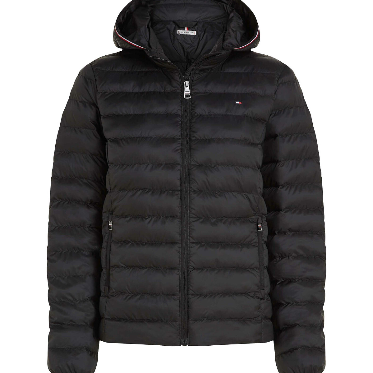 TOMMY HILFIGER<br>Jaqueta de plumas com capuz e mangas compridas