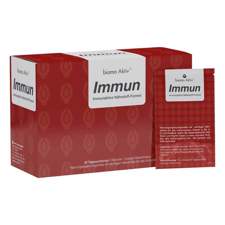 Biomo Aktiv Immun Granulat, 30 St