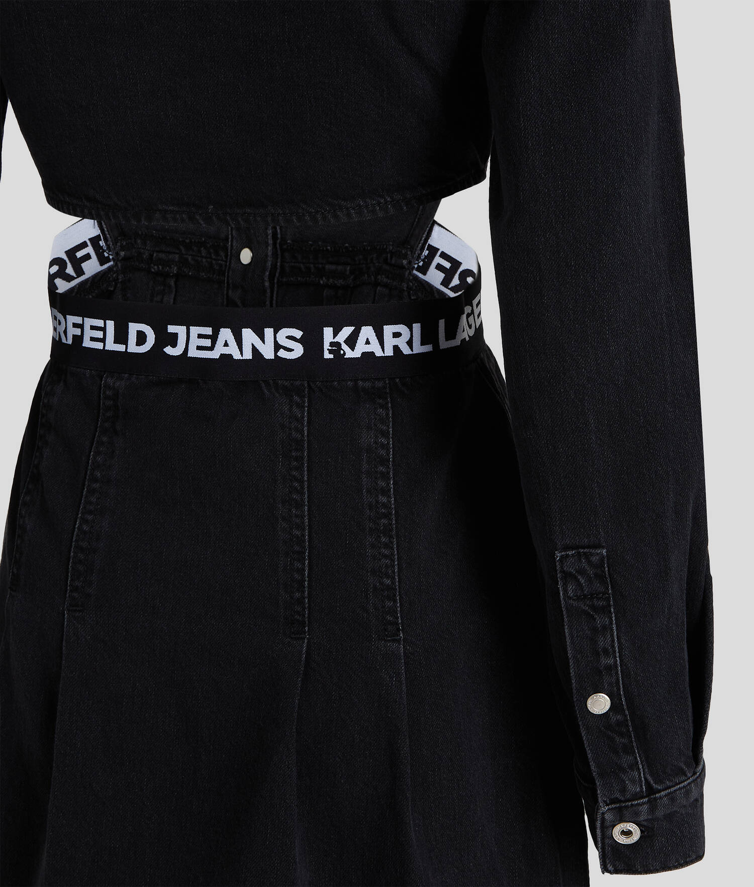 ROBE EN JEAN AVEC DÉCOUPES KLJ