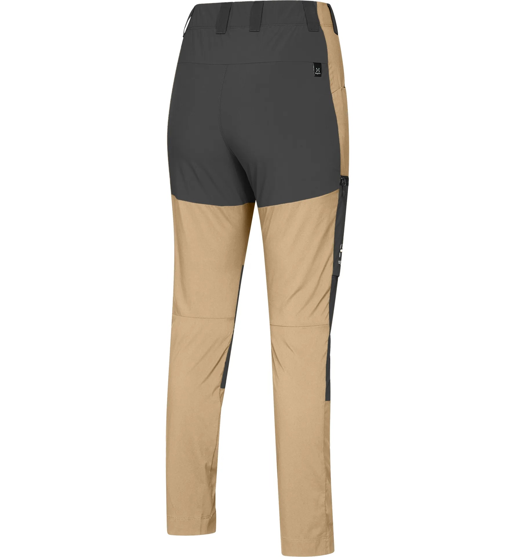 Lite Slim Pant Dame Sand/Magnetite