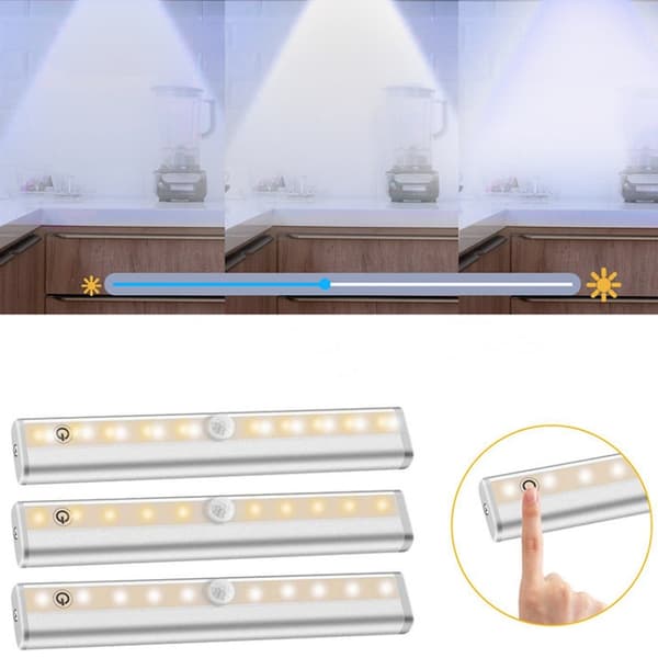 INF LED lyslister med fjernkontroll 3-pak