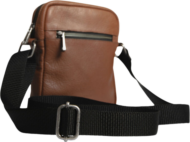 Still Nordic Clean Small Zip Messenger Brandy