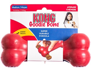 Kong Goodie Bone Rood Medium 1ST