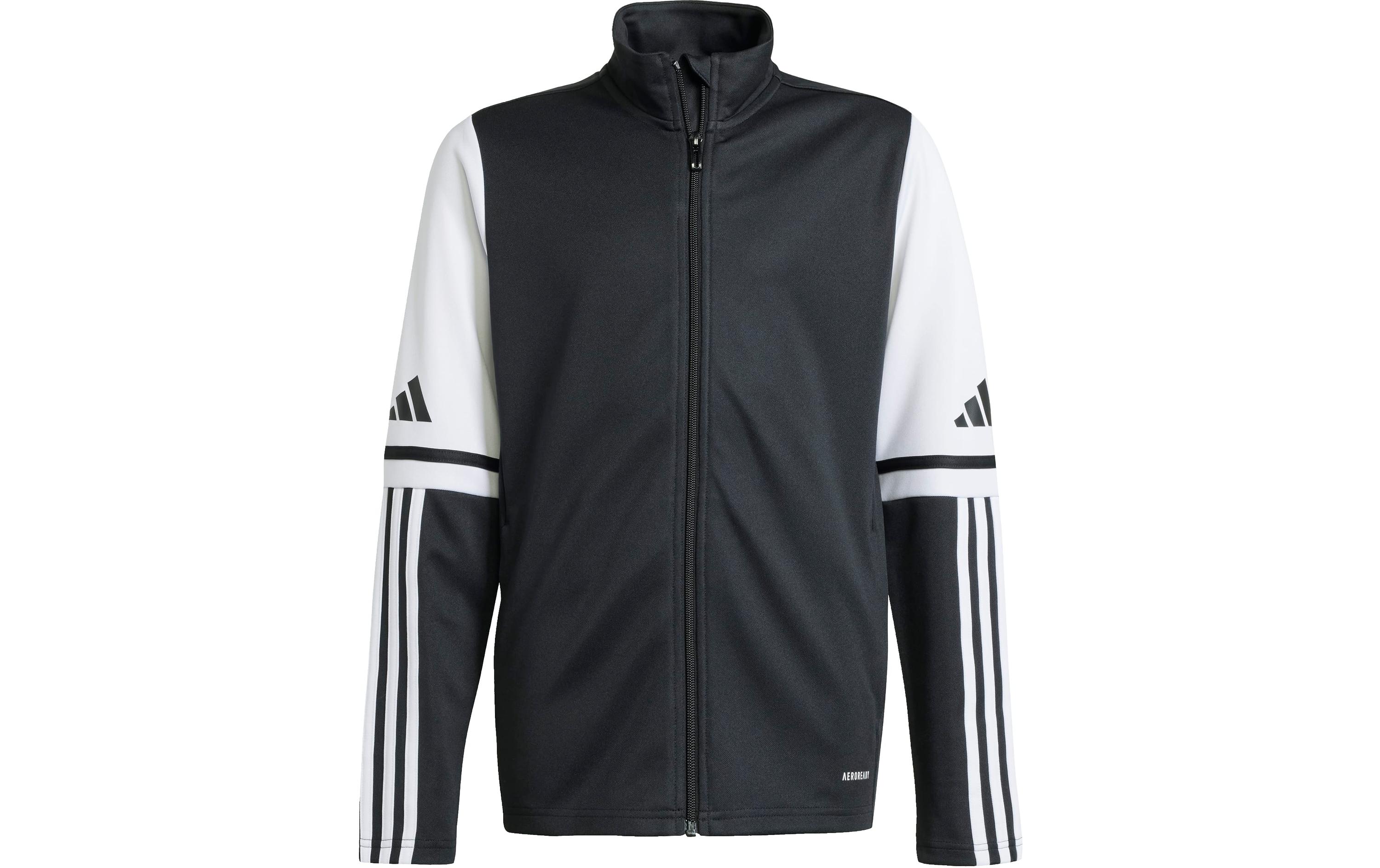 Jacket Training SQ25 Y 128, Schwarz/WeissTrainingsanzug-Oberteil
