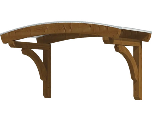 SKAN HOLZ Rostock luifel, notenhout, 174x80 cm