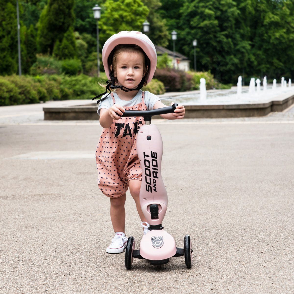 Veículo infantil Scoot and Ride, andador, Highwaykick 1 - andador e prancha de impulso, andador e prancha de impulso em um só produto