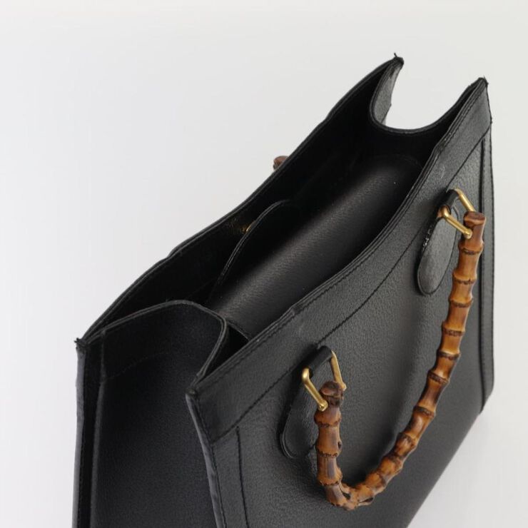Gucci Vintage Gucci Bamboo Black