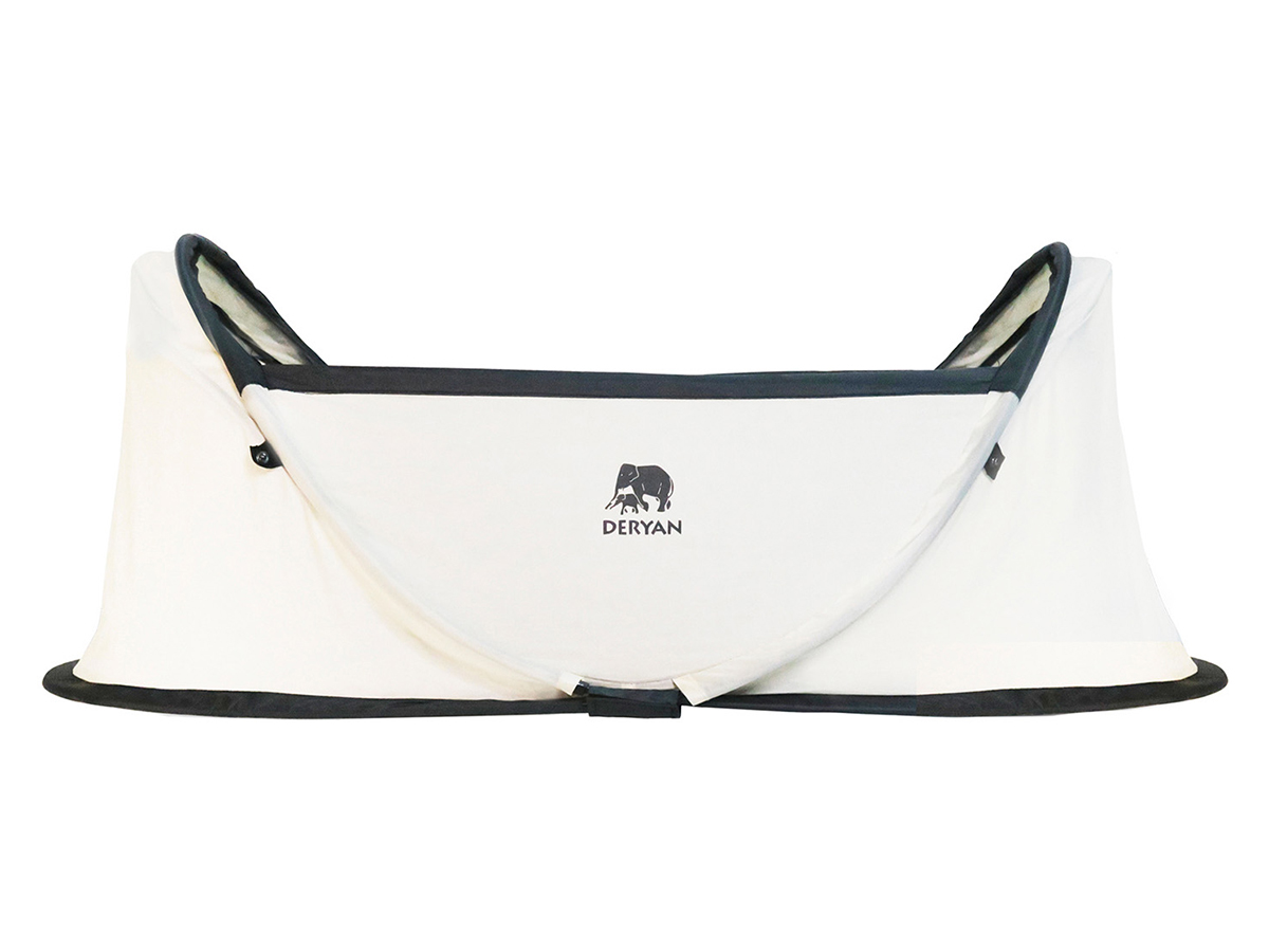 Deryan Infant Pop-Up BabyBox met klamboe - Cream