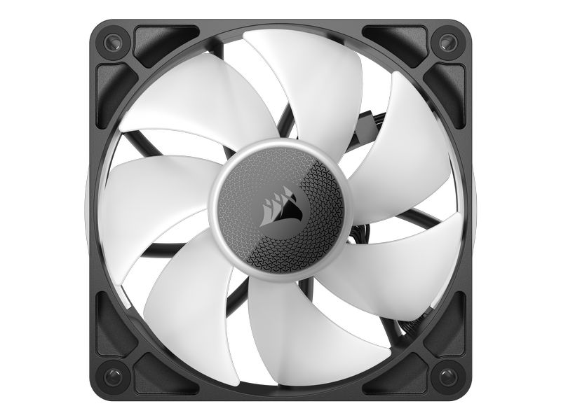 Corsair PC-Lüfter iCUE LINK RX120 RGB Schwarz, 3er Starter- Leistungsfähige RGB PWM-Lüfter mit hochwertiger Flüssigkristallpolymer-Konstruktion und CORSAIR AirGuide-Technologie