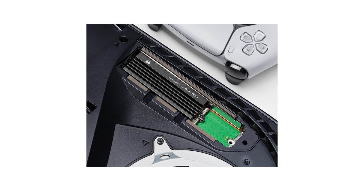 CorsairMP600 PRO LPX, 2 TB SSD  (Zwart, CSSD-F2000GBMP600PLP, M.2 2280, PCIe 4.0 x4)