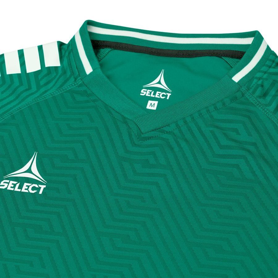 Select Maillot Monaco v24 - Vert/Blanc Enfant