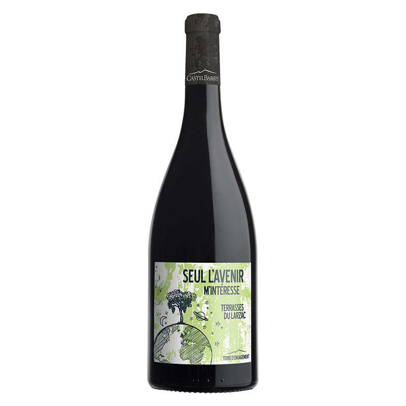Seul l'avenir m'intéresse - vin rouge AOP Terrasses du Larzac