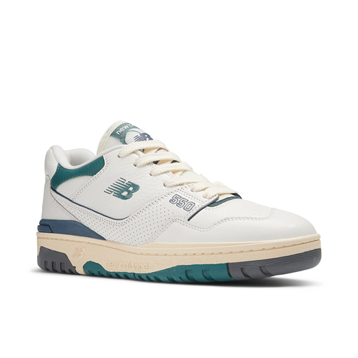 New Balance 550 Sneakers, Sea Salt/New Spruce, 46.5