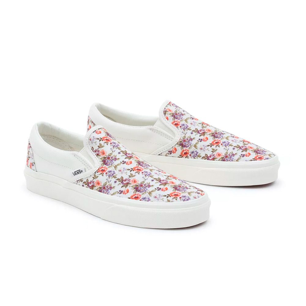 Vans CLASSIC SLIP-ON - Sneakers Femme vintage floral marshmallow