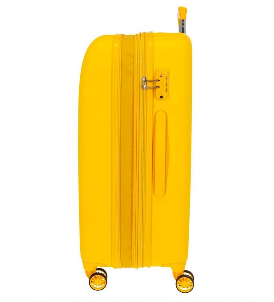 Mala média Movom Riga Rigida 70cm Amarela