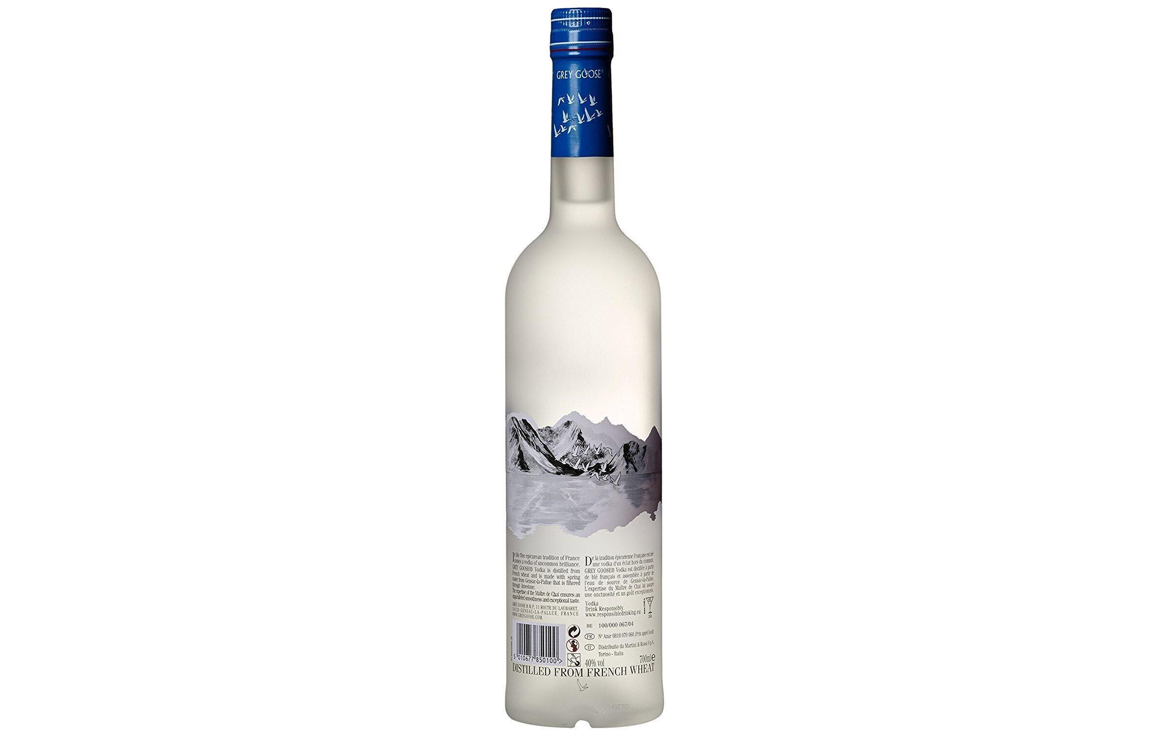 Vodka 0.7 lHochprozentige Spirituose auf Getreidebasis