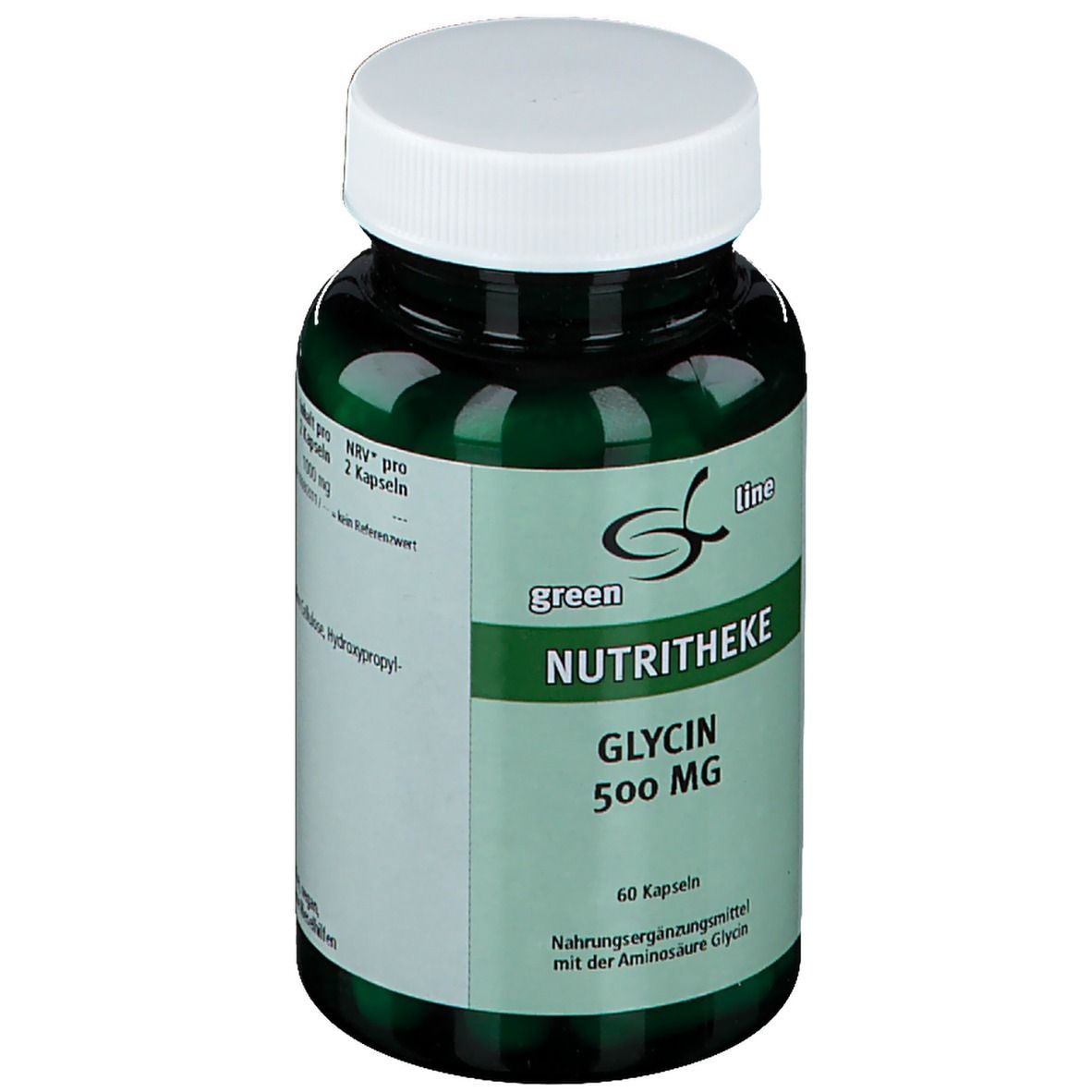 green line NUTRITHEKE Glycin 500 mg