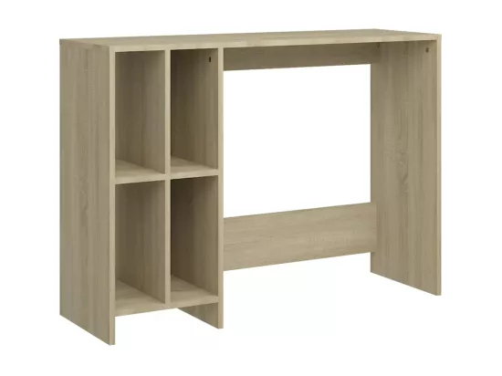 Bureau d'ordinateur portable chêne sonoma bois d'ingénierie