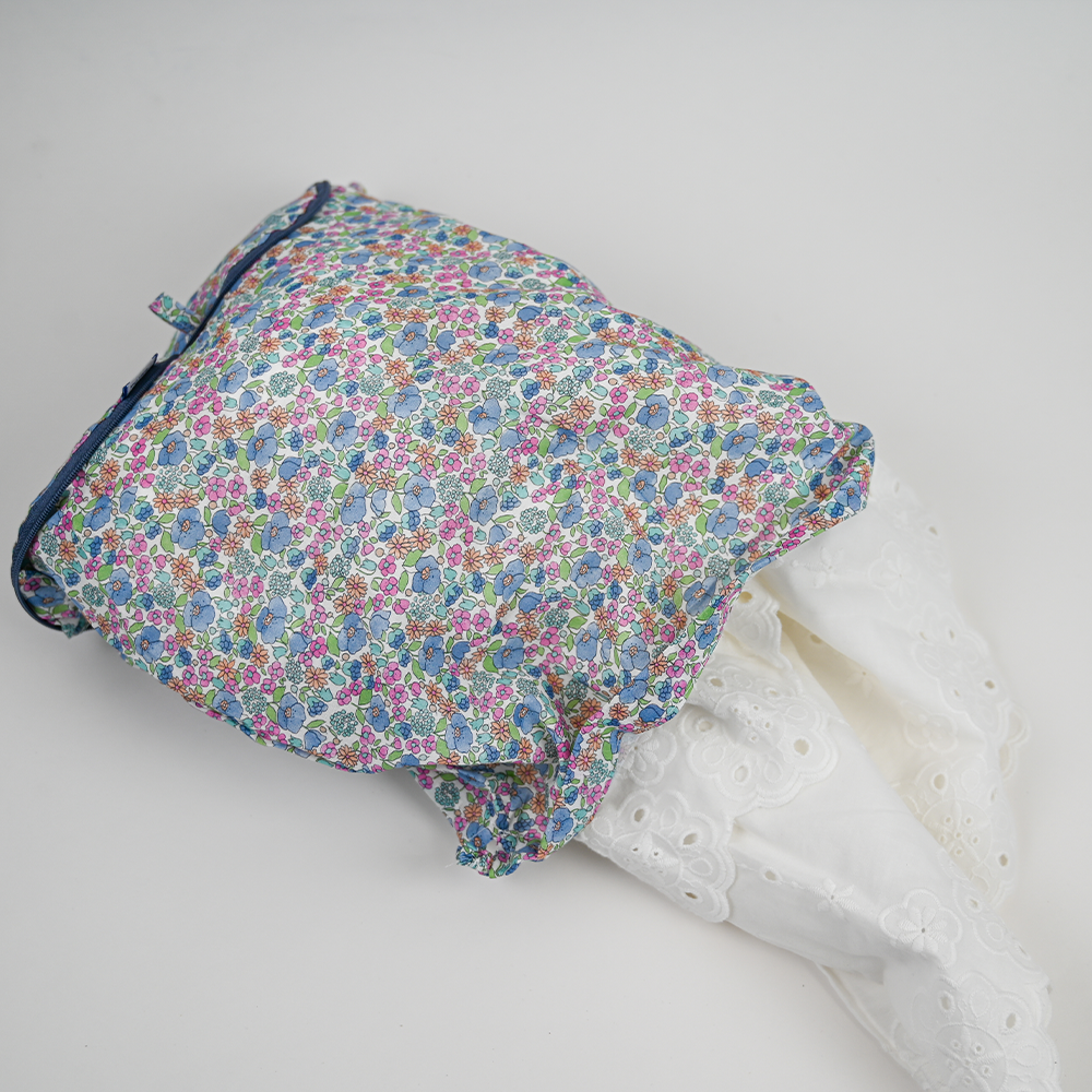 Pochette Lingerie Pastel Fleuri