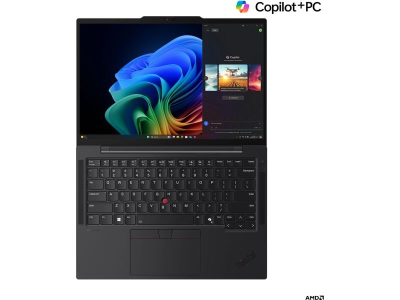 Lenovo Notebook ThinkPad T14s Gen. 6 (AMD), 5G Leichter Business-Laptop mit erweitertem Sicherheitsmanagement