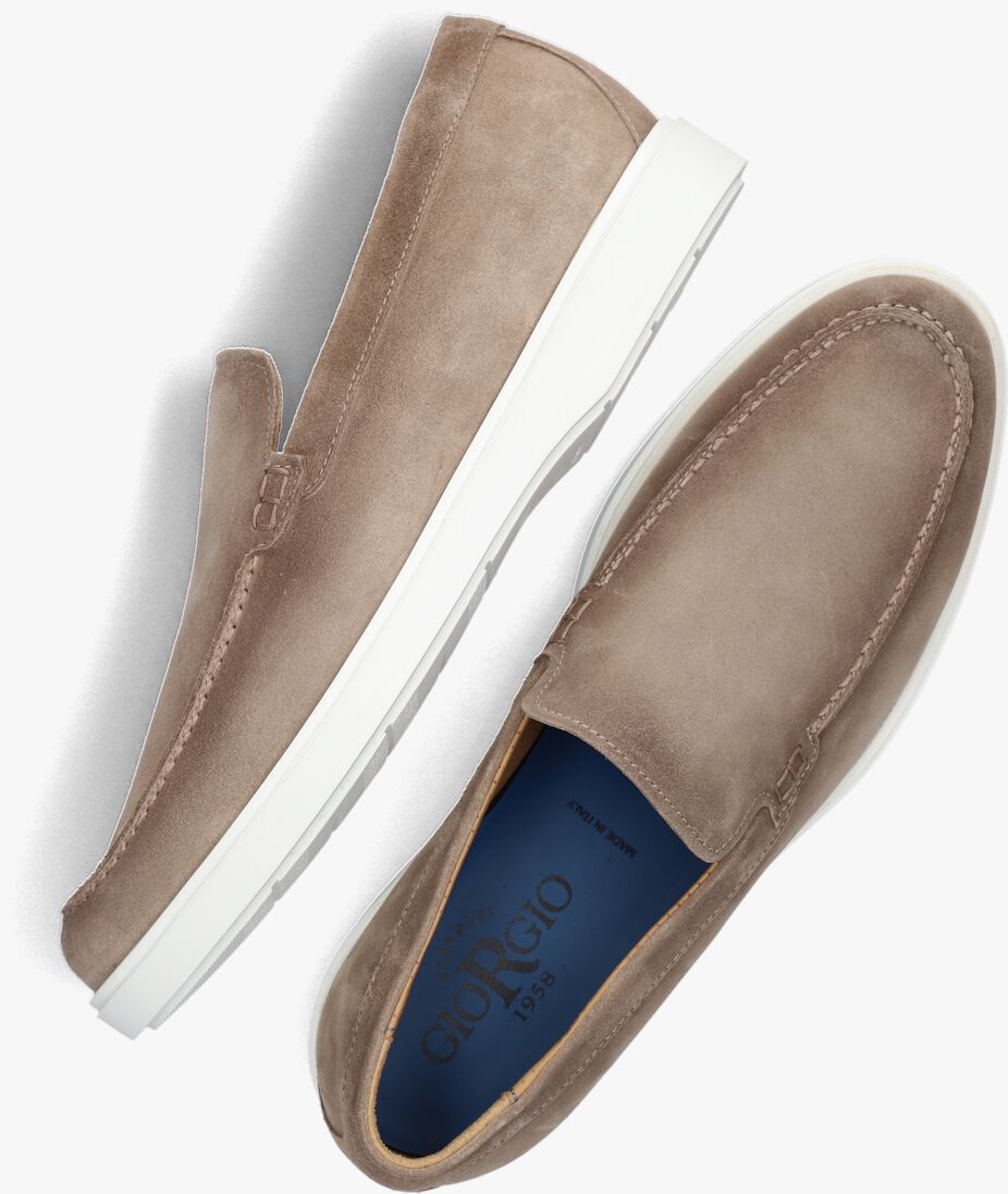 GIORGIO beige giorgio loafers 28785