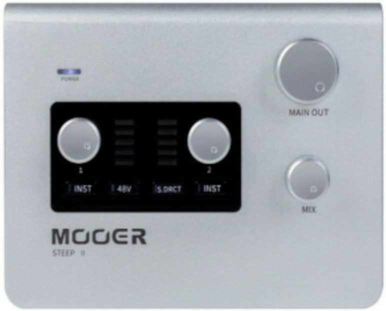 Mooer - STEEP II - Audio Interface - USB-C - 2x2 met MIDI-ondersteuning