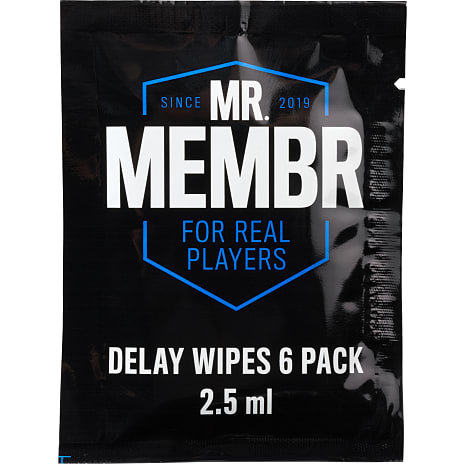 MR.MEMBR Delay servietter 6 stk