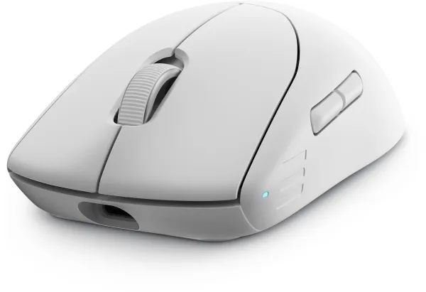 Alienware Pro Wireless Gaming Mouse - Mus - optisk - 6 knapper - kablet, trådløs - USB, 2.4 GHz - månelys