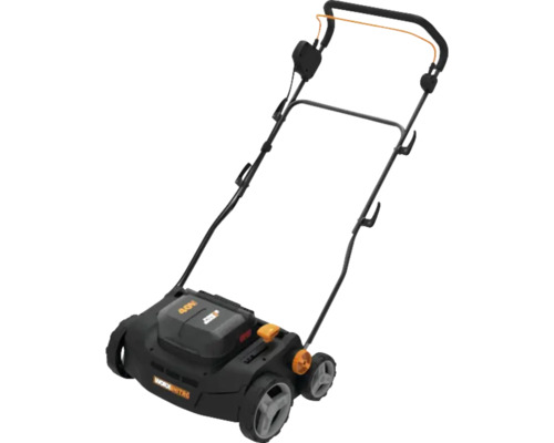 WORX Nitro 40V (2 x 20V) WG855E.9 2-in-1 snoerloze gazonbeluchter, borstelloze motor + GRATIS bonusartikel: 20V accu WA3644 (4,0Ah)
