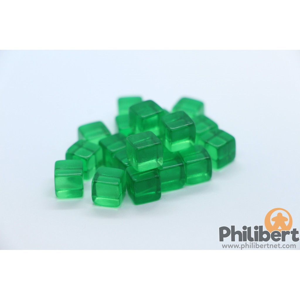 20 Petits Cubes Transparents