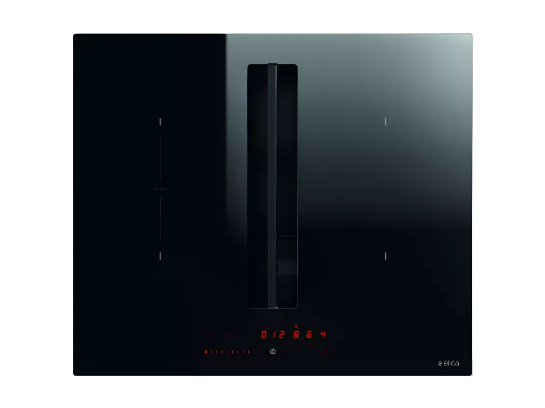Elica Table de cuisson aspirante induction 60cm 4 feux 7500w noir - PRF0167053