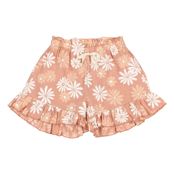 Búho Short Daisy Gaze de Coton | Vieux Rose