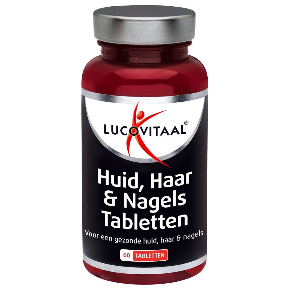 2x Lucovitaal Huid Haar Nagels met Biotine60 tabletten