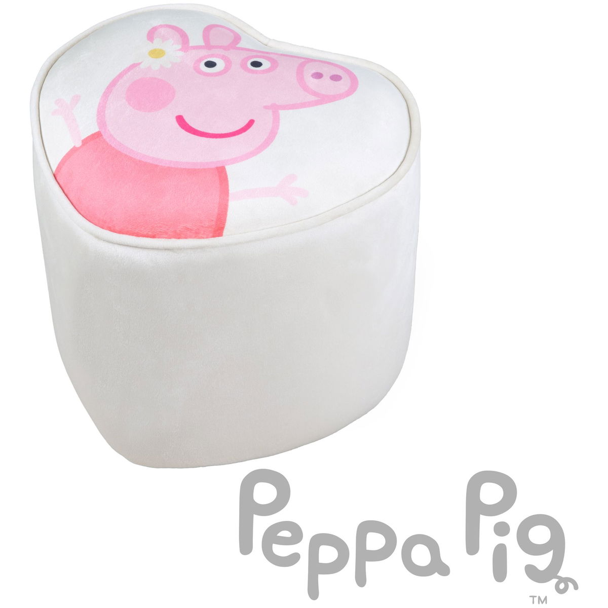 robaroba   Hocker Peppa Pig Herzform