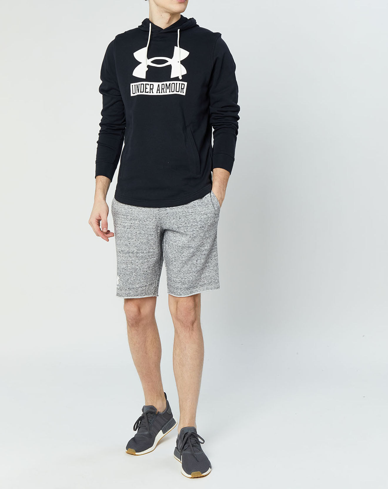 Under Armour Sweat à Capuche Gros Logo noir