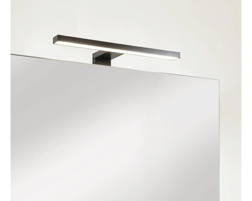 Badkamerspiegel met plank FACKELMANN TE-A BxHxD 59,8x69,2x13,5 cm wit 85983
