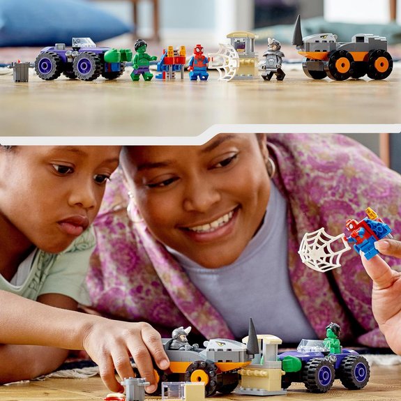 Le combat des camions, Hulk contre le Rhino LEGO MARVEL 10782