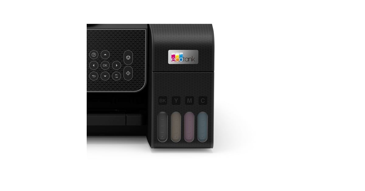 EpsonEcoTank ET-2875 A4 multifunctionele Wi-Fi-printer met inkttank all-in-one inkjetprinter  (Zwart, Scannen, Kopiëren, Wi-Fi, inclusief tot 3 jaar inkt)