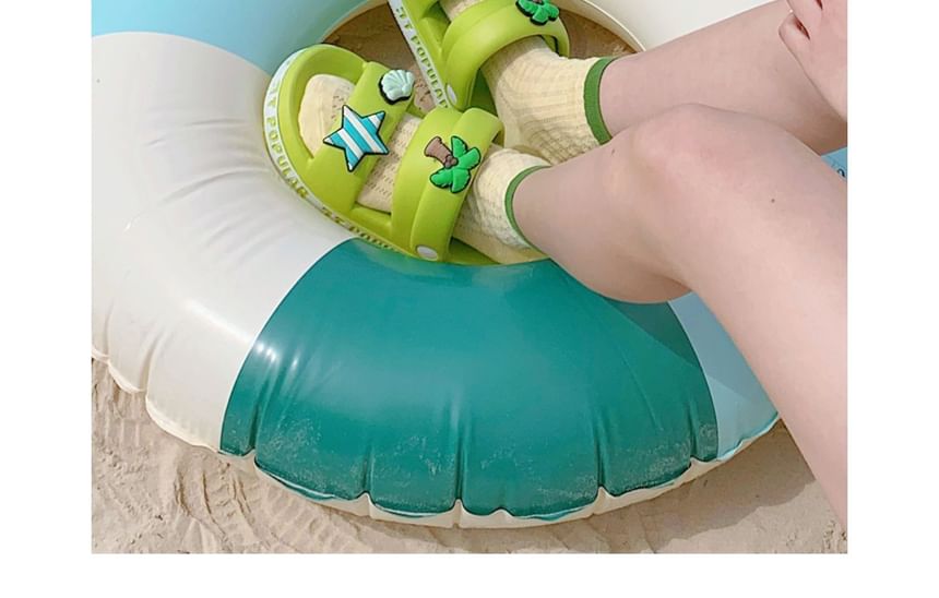 Honkizz - Shell Accent Platform Slide Sandalen