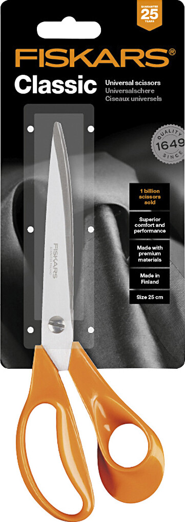 Fiskars - Classic Skræddersaks - L 25 CM - Højre