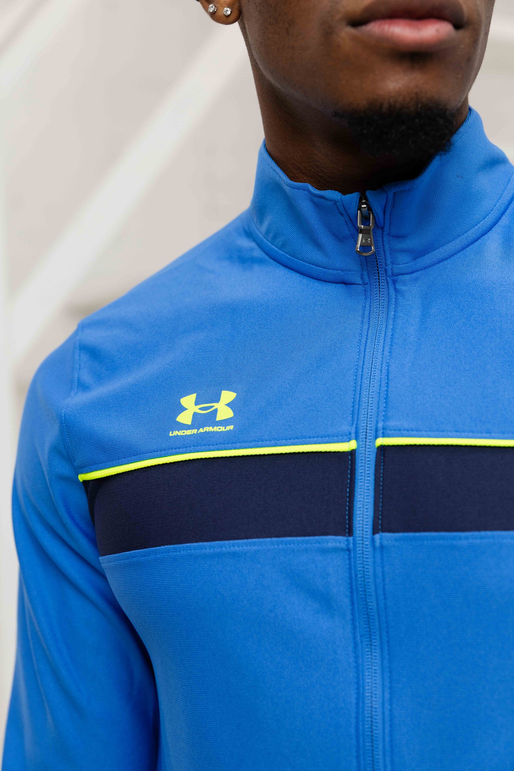 Under Armour Challenger Trainingspak Heren Blauw/Geel