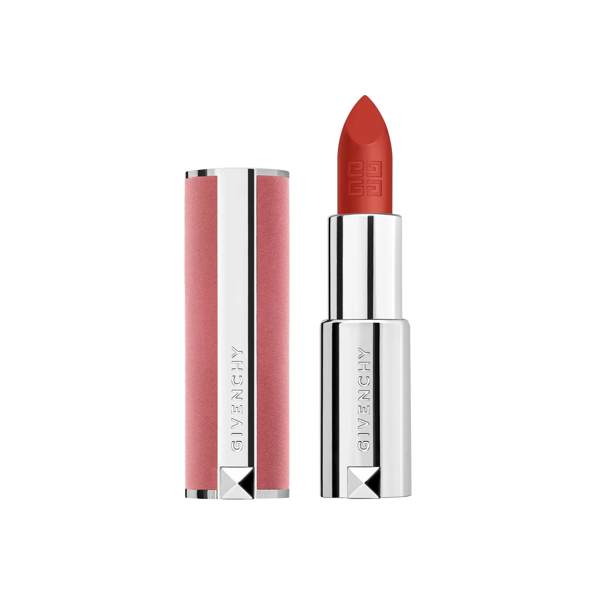 LE ROUGE SHEER VELVET - Rouge à lèvres mat effet floutant |- N32 - Rouge Brique