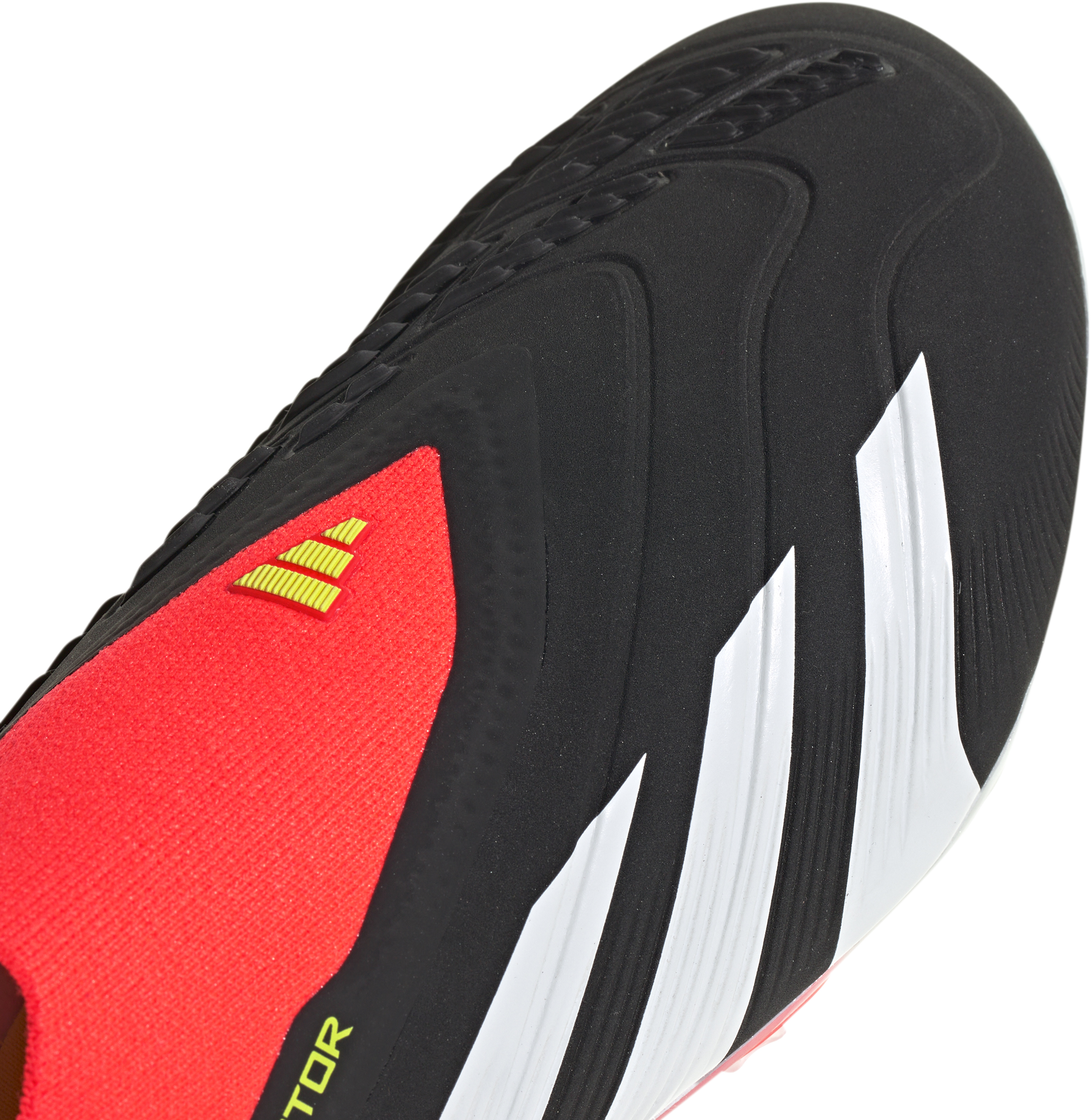 Predator Elite LL FG Junior Core Black/Footwear White/Solar Red