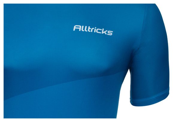 Maillot Manches Courtes Alltricks MTB Bleu